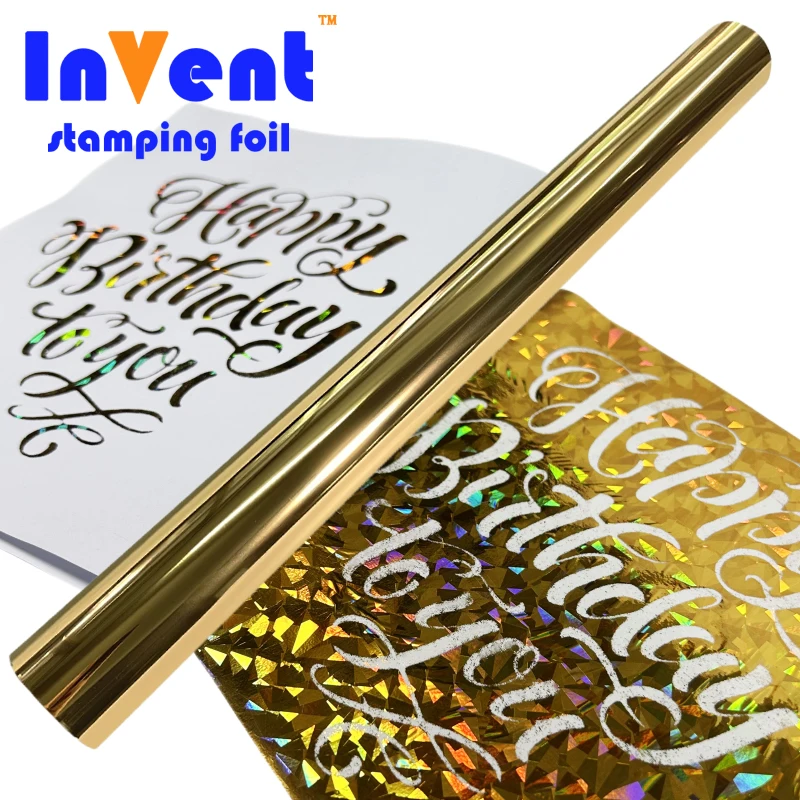 Low Price DIY Gold Toner Reactive Foil Hot stamping foil For wedding cards Paper