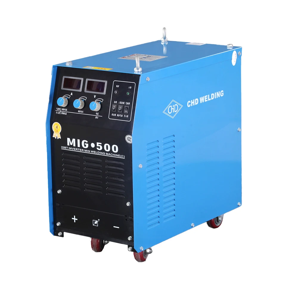 MIG-500C Dual IGBT Inverter  380V ARC Welders Gas Welding Equipment For Light Industry