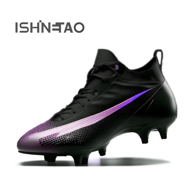 High Quality FG Spike Football Boot for Men Boys China Wholesale Sport Training Boot Indoor Summer Season TPU Insole Material