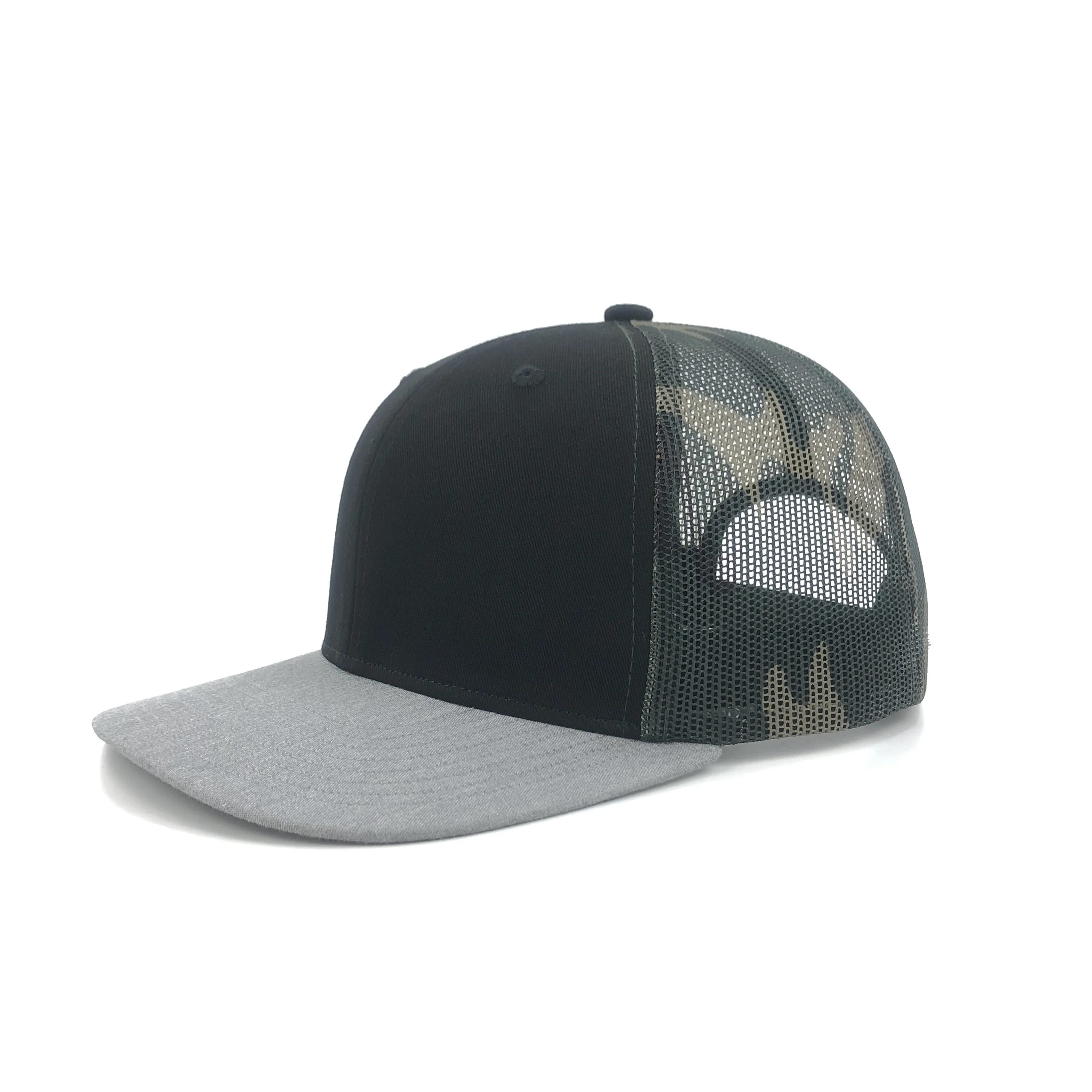 Custom 6 Panel Mesh Plain footballteam caps Snapback sports hats, printing  cap for man