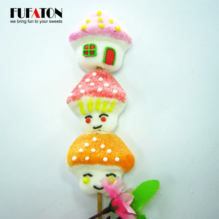 Милый мультяшный анимационный персонаж детский барабан Зефир кебаб леденец