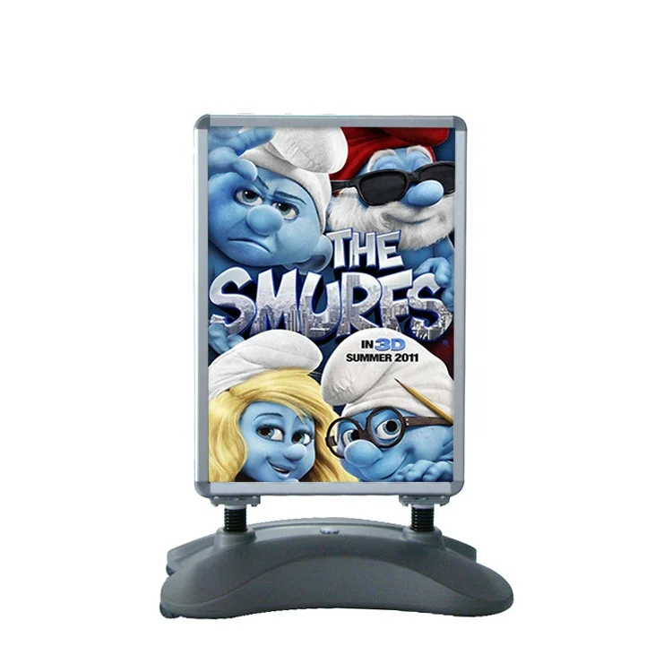 A1 двухсторонний плакат на водной основе, подставка для дорожного покрытия