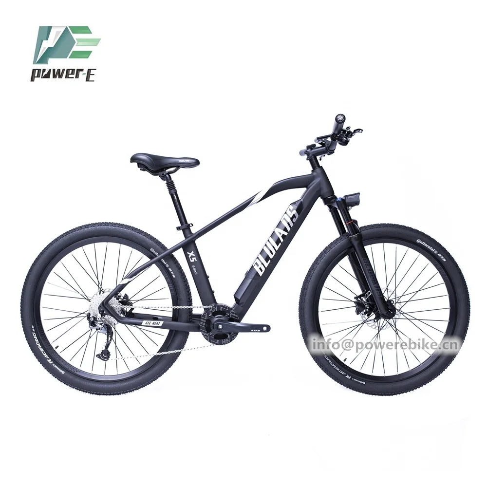 
36V 12.8Ah Battery 27.5 Inch Electric Bike Europe Pedal Assist 250W Ebike Mid Drive 