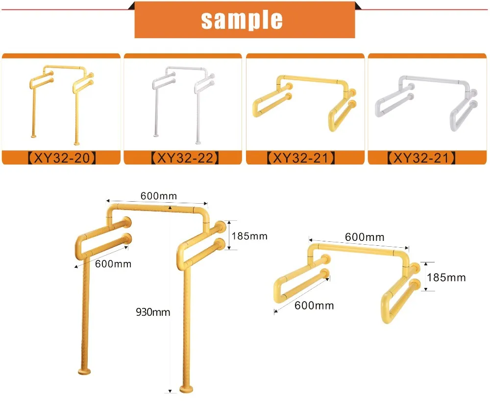 Планки для писсуара общественных туалетов противоскользящие и поручни рядом с ведром в туалете