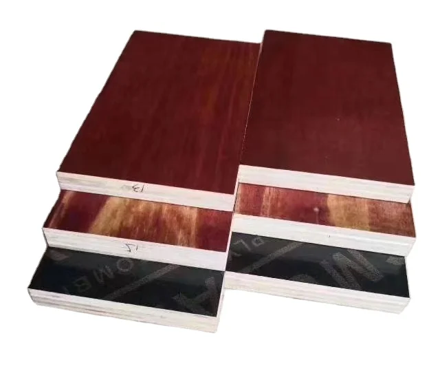 Хорошее качество 18 мм зеленая черная коричневая красная пленка опалубка фанера бетонная два раза Горячая пресса