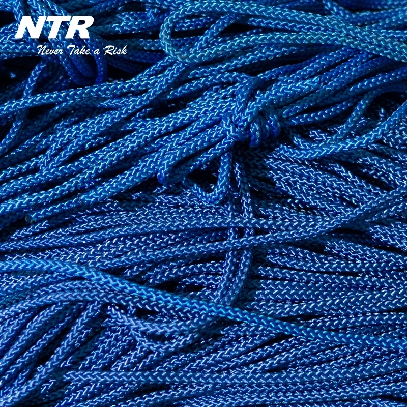 Customized braid rope Multi color 3-20mm pp rope fire escape safety rappelling nylon polyester rope