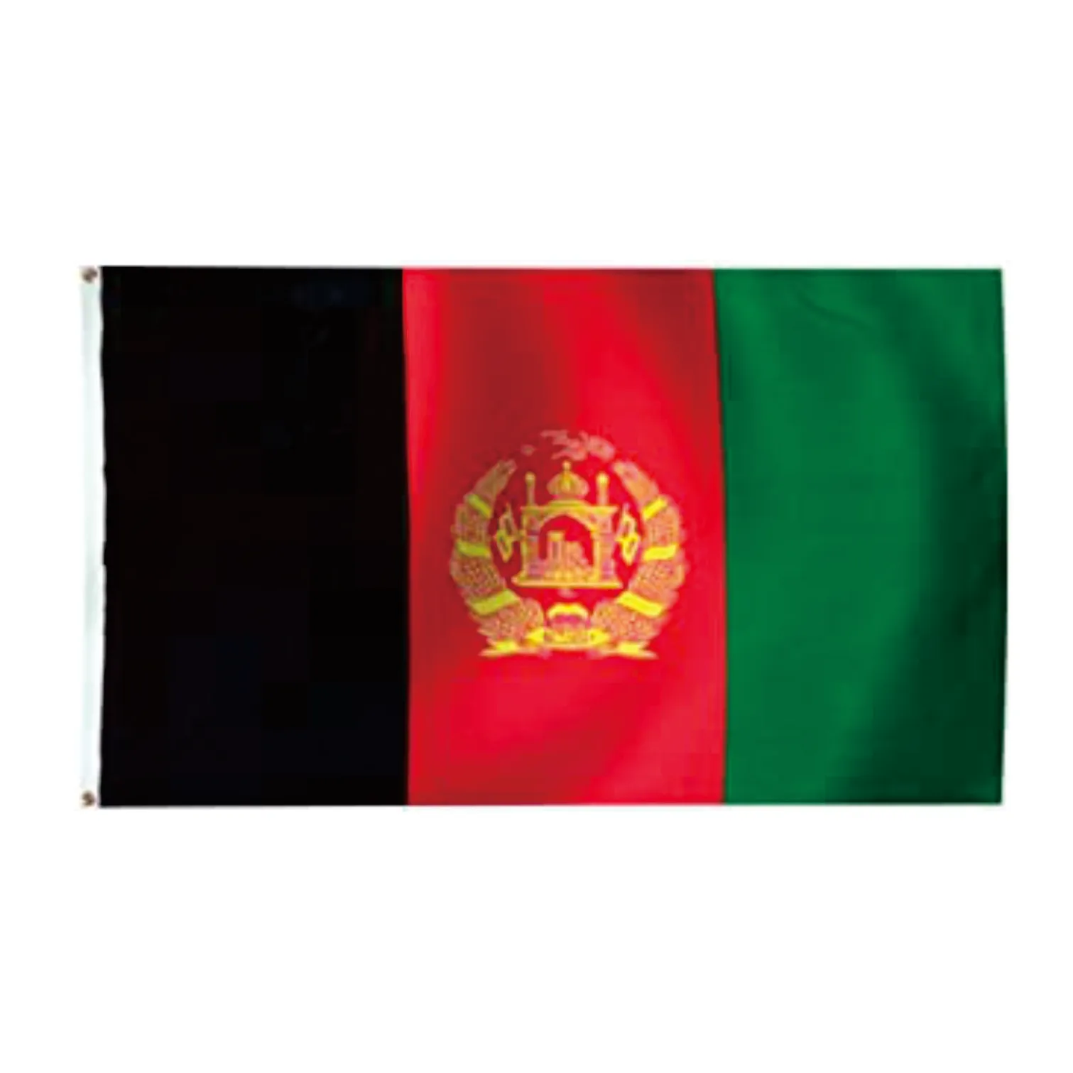 Professional Large Screen Printed Custom afghanistan flag