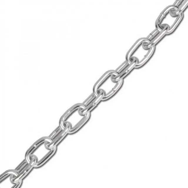 Tianli Manufacturer Supply Proof Coil Chain Galvanized Straight Welded Steel Link Chain DIN 763 764 766 Standard Chain