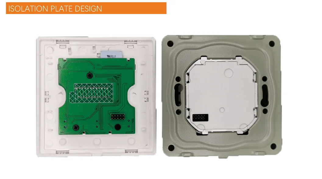 Smart home design tuya zigbee phone WIFI amazon google 3 GANG sensor touch with Alexa