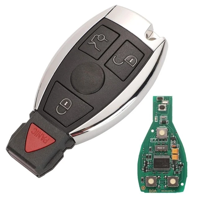 
Smart Remote Key For Mercedes Benz Year 2000+ Supports Original NEC and BGA 315MHz Or 433.92MHz 3 Buttons 