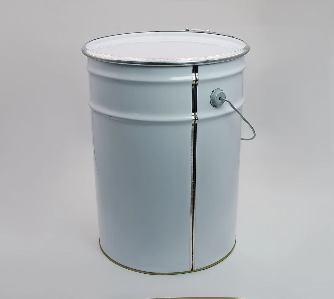 UN standard customization 20l 5gallon tinplate metal bucket paint pail with lock ring lid