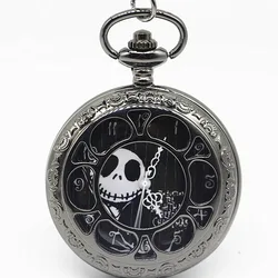 Винтажные бронзовые карманные часы, рождественские карманные часы для детей, кулон, ожерелье, часы, профессиональный производитель карманных часов