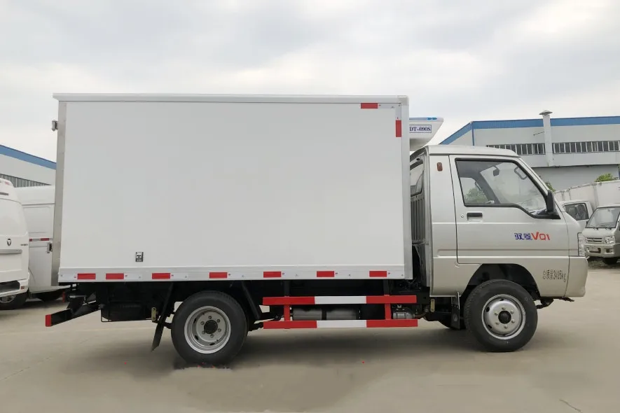 Foton mini 1ton camion frigorifique refrigerated van refrigerator cargo truck