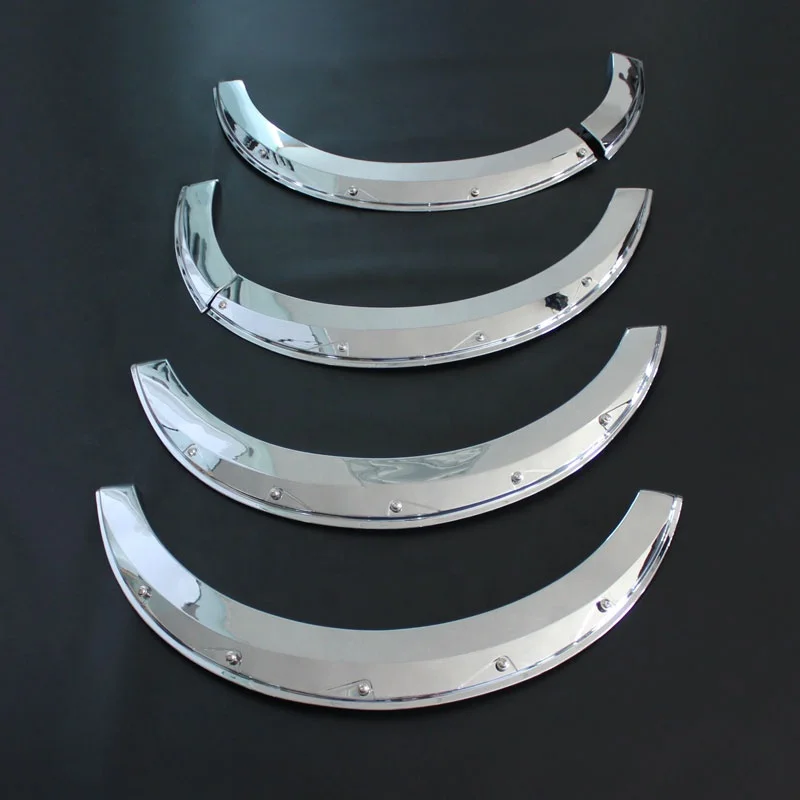 Chrome Commercial Vehicle Hiace 2015 Fender Flares Kits Front And Rear Wheel Arches Body Kits