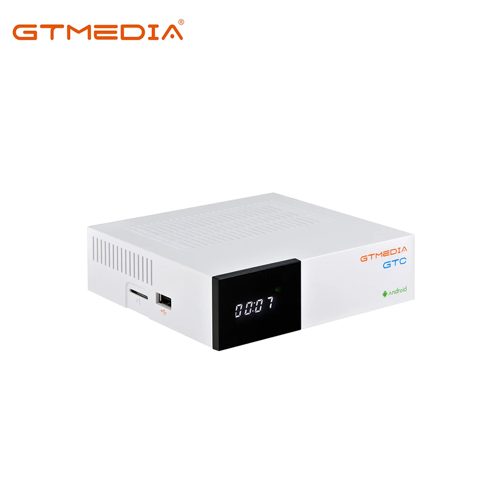 Прямая поставка с фабрики GTMEDIA GTC спутниковый ТВ приемник Гибридный DVB T2 DVB-T DVB-C 4 к Smart Android коробка