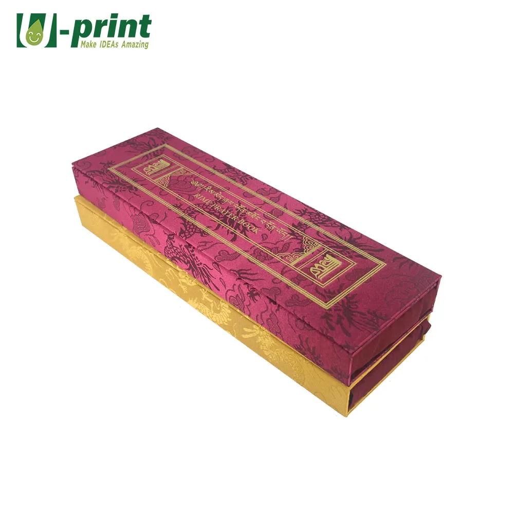 Paper And Cloth Material Custom Pocket Mini Buddhist Scripture Journal Holy Quran Stickers Book