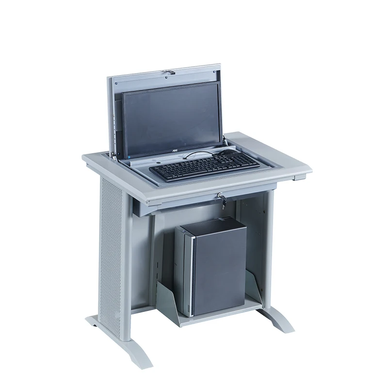 Multi-functional computer desk  for classroom & office desk furniture easy transform lecture room into computer lab study table
