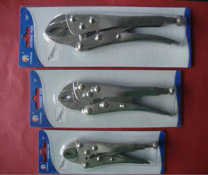 Curved Jaw Locking Pliers 5 inch 7 inch 10inch