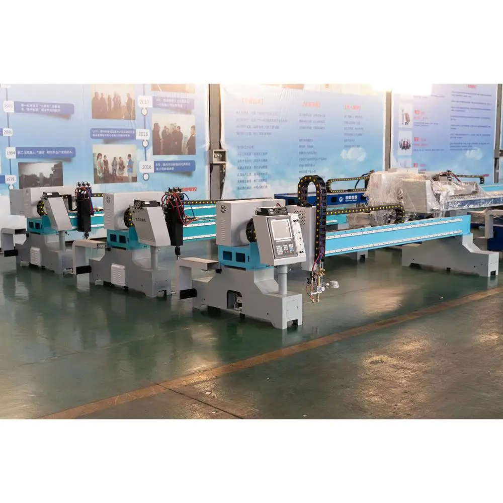
Sean High Precision CNC gantry Plasma and oxygene acetylen metal cutting steel pipe profile machinery 
