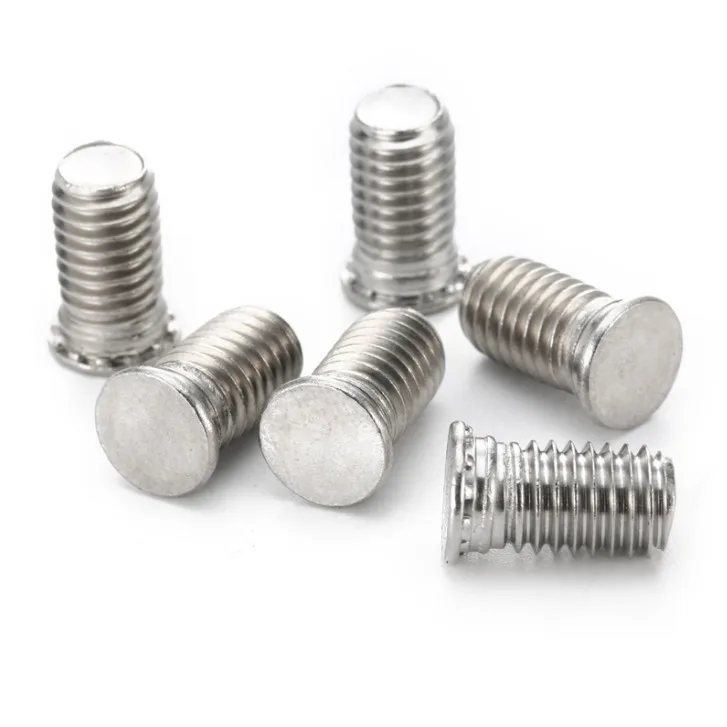 Manufacturer M3 M6 M8 M10 Flush Head Self Clinching Studs Pressure Riveting Screw Clinching Screw