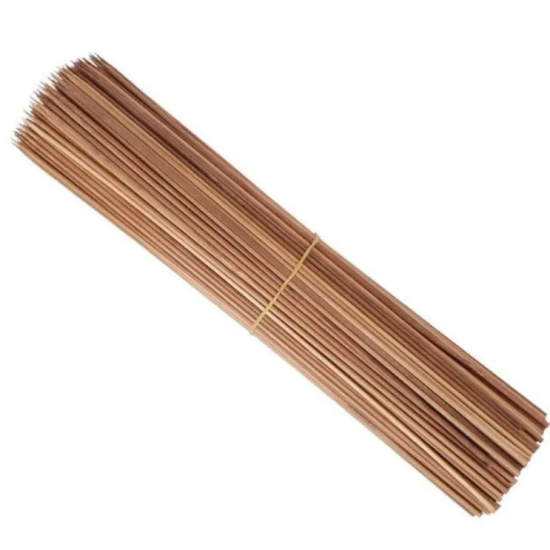 Disposable carbonized bamboo skewers are harder and better