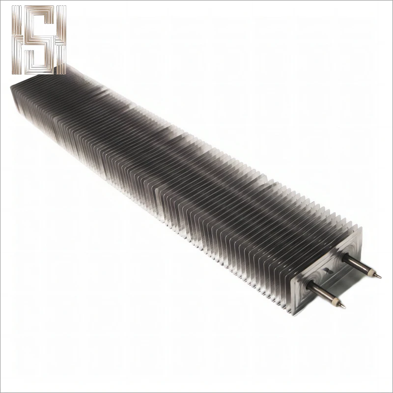 Новый дизайн, 6063 Алюминиевый Воздушный квадратный плавник, электрический нагревательный элемент 220-240 В, трубчатый нагреватель