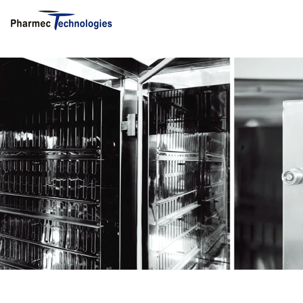 Pharmaceutical Ampoule IV Solution Medical Vertical Pressure Steam Autoclave Sterilizer