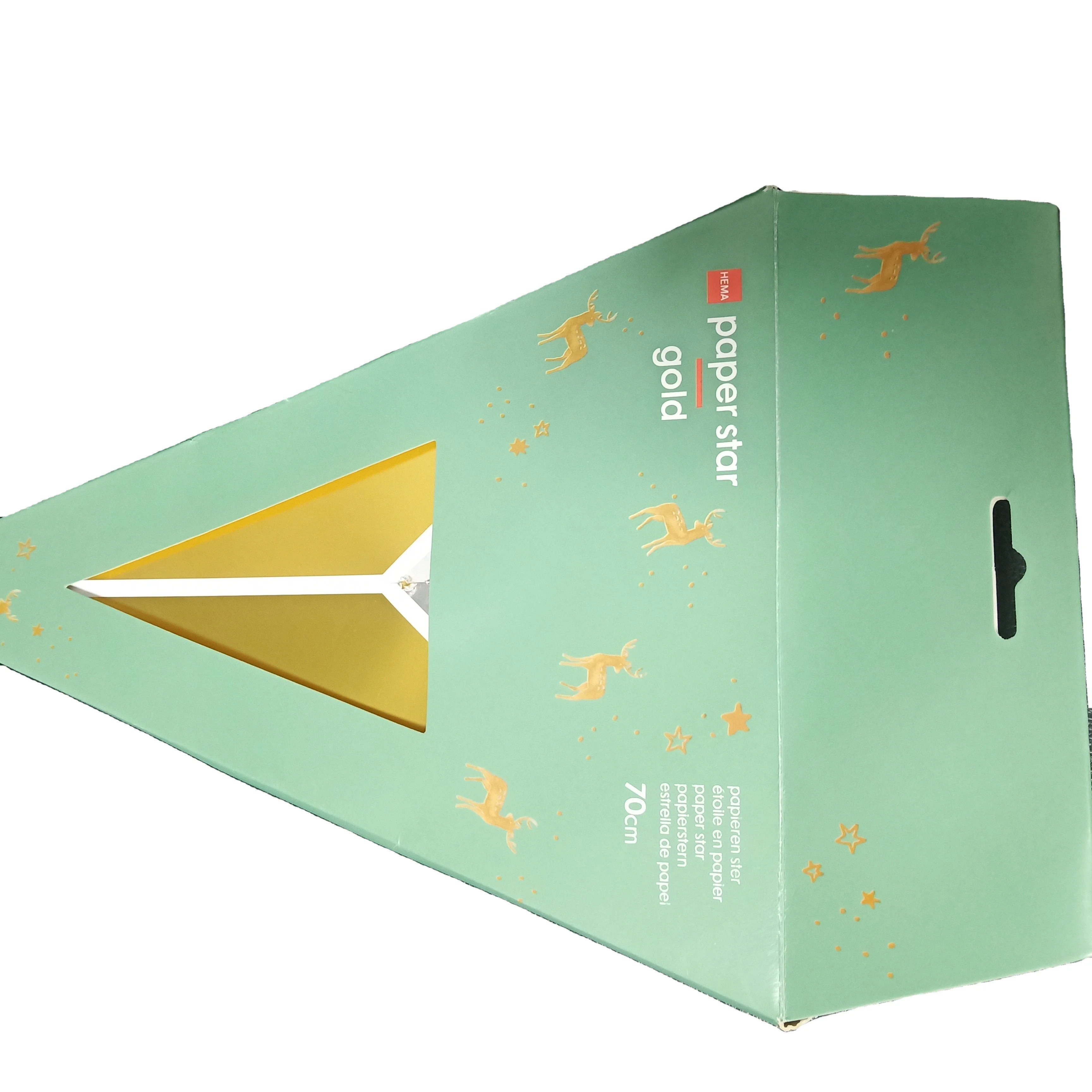 
Paper star lantern decorative cheap wholesale christmas paper lantern pendant lighting for hanging DIY 