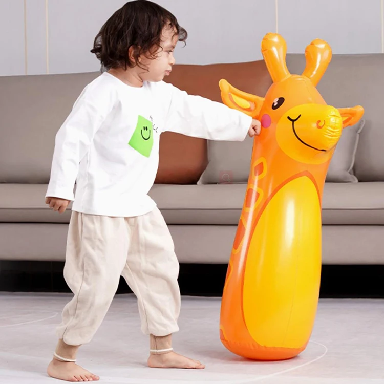 Heavy Free Standing Outdoor Indoor Boxing Training Sport Equipment Mute Kick Boxing Punching Bag