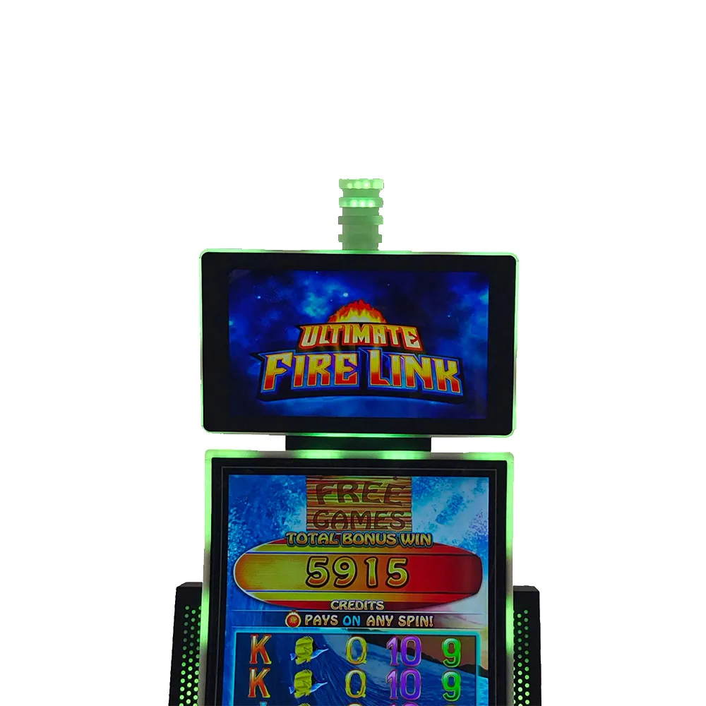 USA popular 43 inch vertical curved touch screen power link arcade game machine