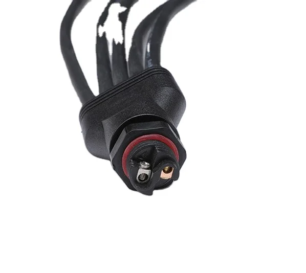 M19 Y Model Tow Four Outdoor Eight Claw Wire Connection Type Connector Nylon Y Model One out Two Wire