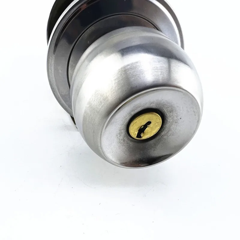 Modern simple spherical lock silent bedroom bathroom wooden door lock