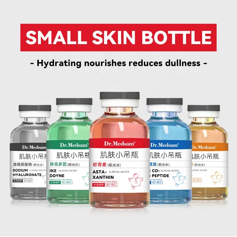 Private Label Skin Perfusion Essence Anti Aging Ampoule Serum For Microneedling