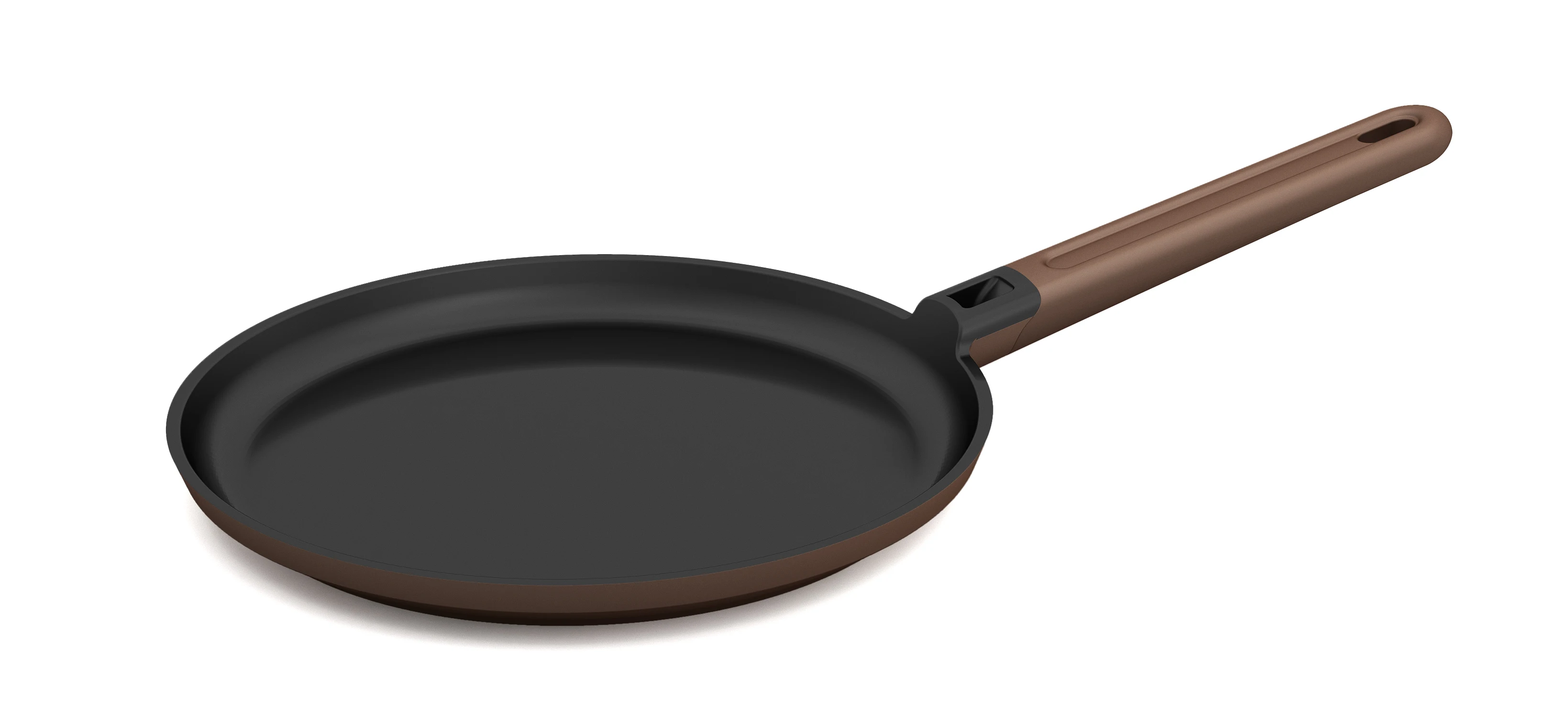 Non-stick die-cast aluminium pan Induction Cookware with ceramic or PTFE coating PFOS  PFOA Free