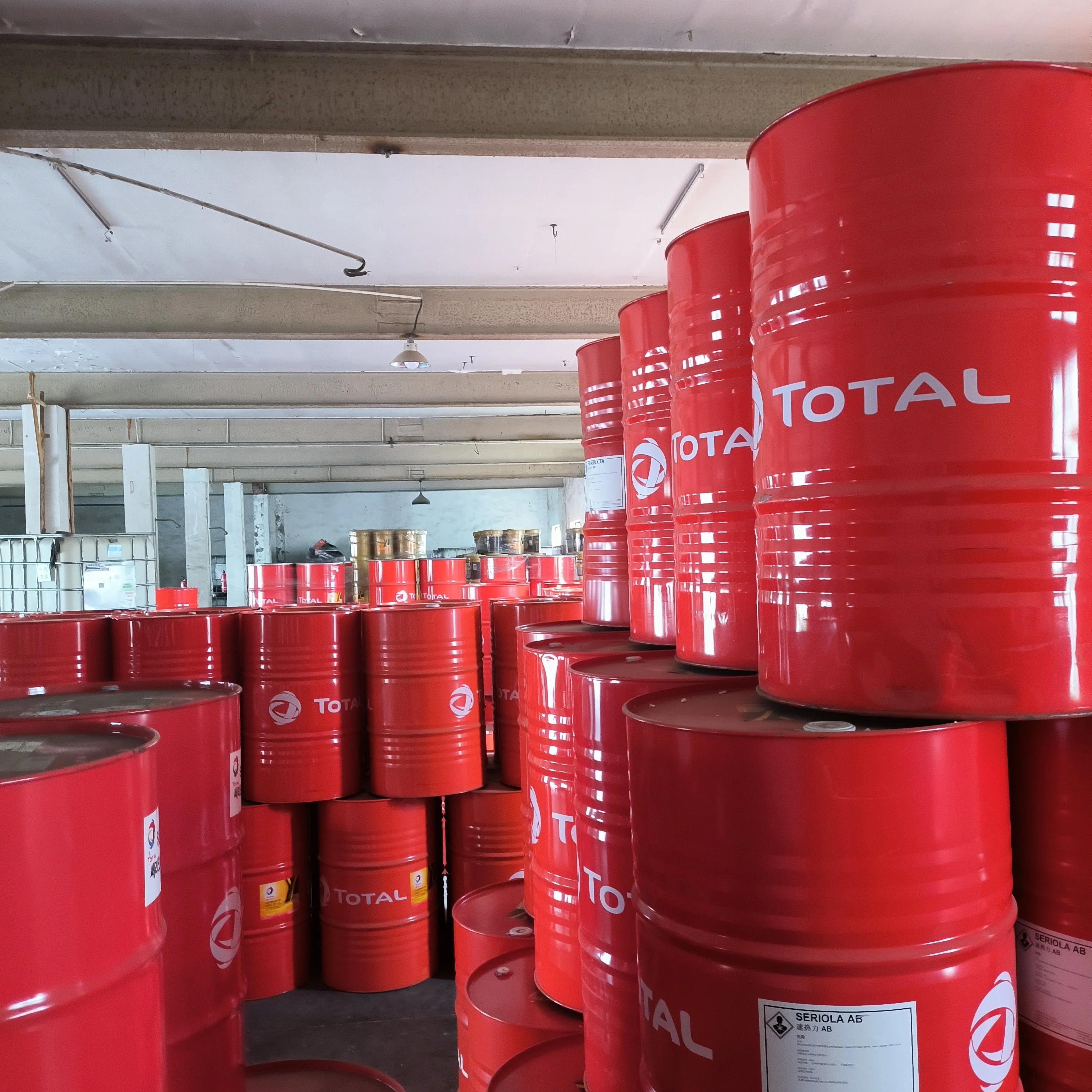 TOTAL NATERIA MP 40 Gas engine oil  low ash lubricant 208L