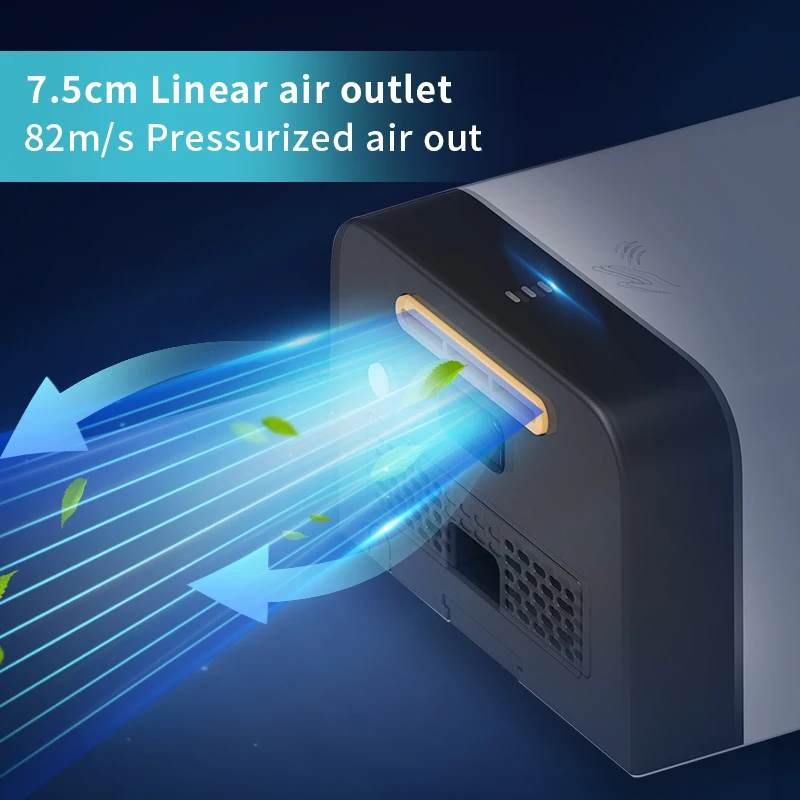 ADA Mini Hand Dryer Household ABS Plastic Cheap  Automatic Electric jet Hand Dryer