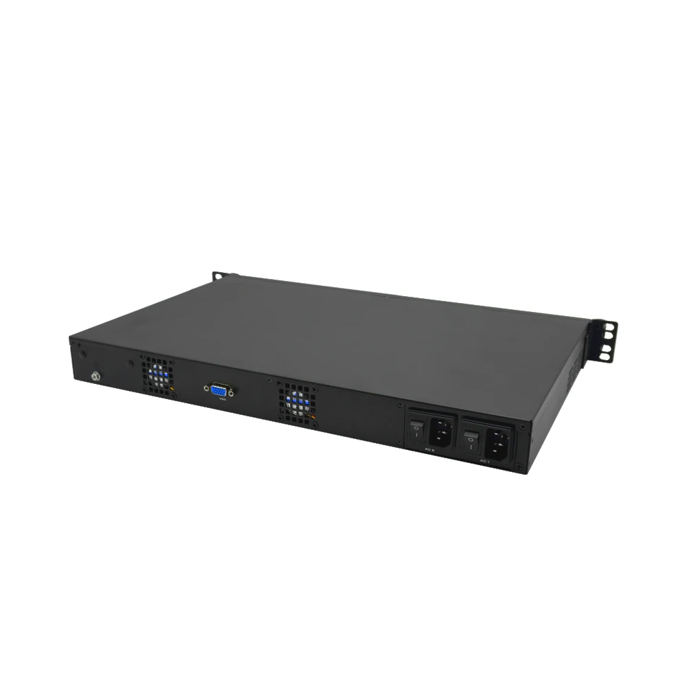 Jiu Hua 1 U Rackmount Firewall Server Router Core 4 Ports Firewall Appliance Network Security Router