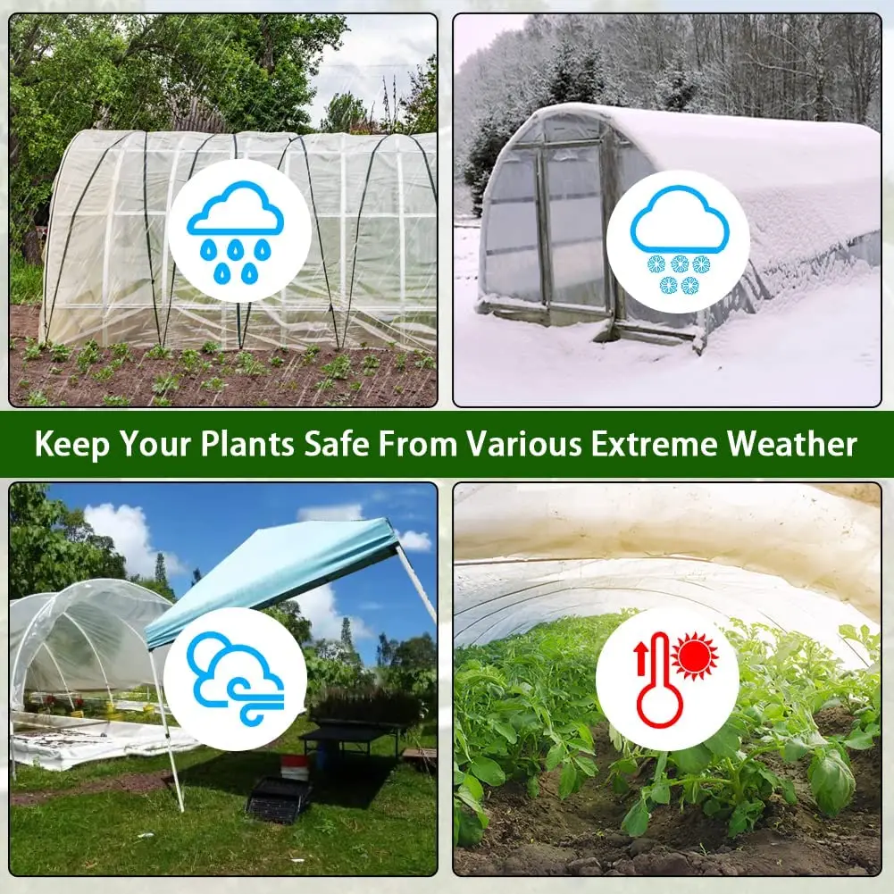 Greenhouse Plastic Film Polyethylene Covering UV 200 250 microns Clear Agricultural multi Plastic Film