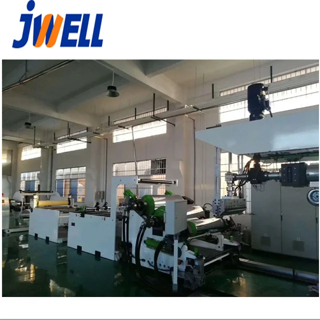 JWELL - PET plastic sheet Extrusion machine PP PS sheet extrusion line 450kg/h width 800mm used for thermoforming