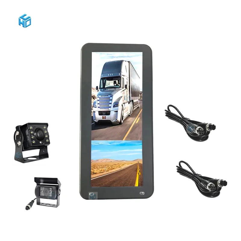 12.3inch Neoplan Coach Electric Interior Rearview Rear Side View Video Camera Monitor Truck Bus Mirror