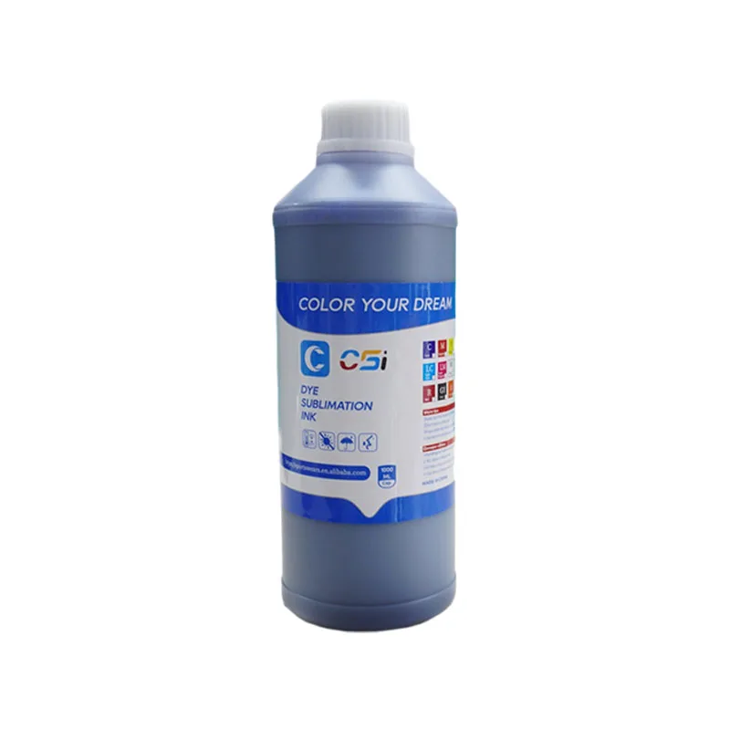 xp600 5117 4720 Premium Dye sublimation ink Csi Digital Textile 1 liter sublimation heat transfer ink