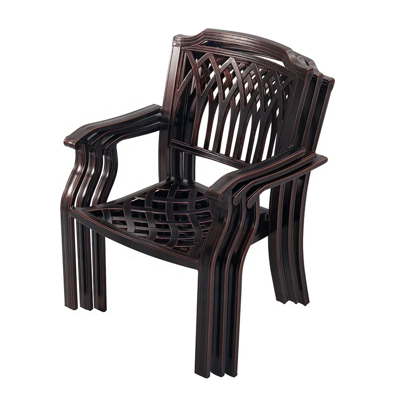 5 Piece Balcony Patio Dining Set Furniture Outdoor Garden Cast Aluminum Round Table and 4 Seater Chairs for Sale