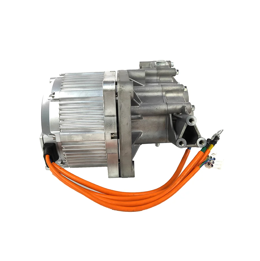 Hot Sale Hall Sensor Transmission  Ratio 1:1.76 1:8.15 12KW Elektrikli Wheel Hub Dc Gear Motor