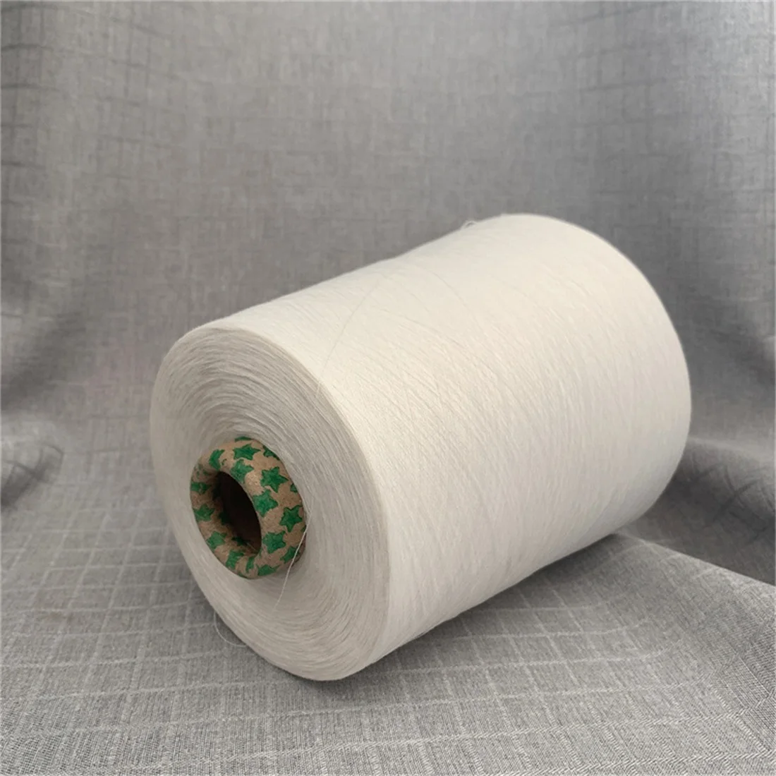 Factory Open End Spinning 32s CVC 60/40 Cotton/Polyester Raw White For knitting Yarn