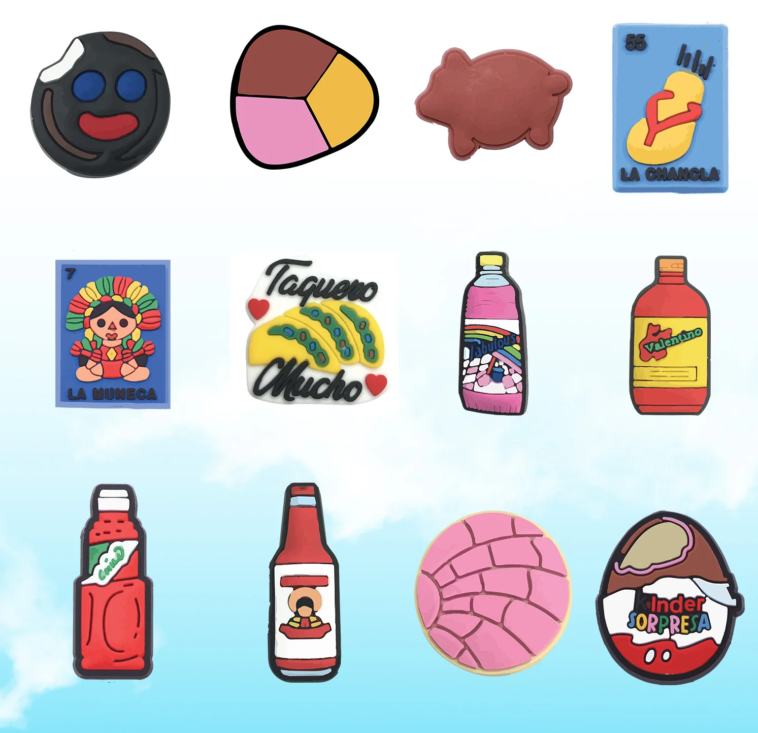 Hot Sale Sneakers Athletic Soft Rubber shoe Charms For Hole Shoe Decoration With Wholesale Price