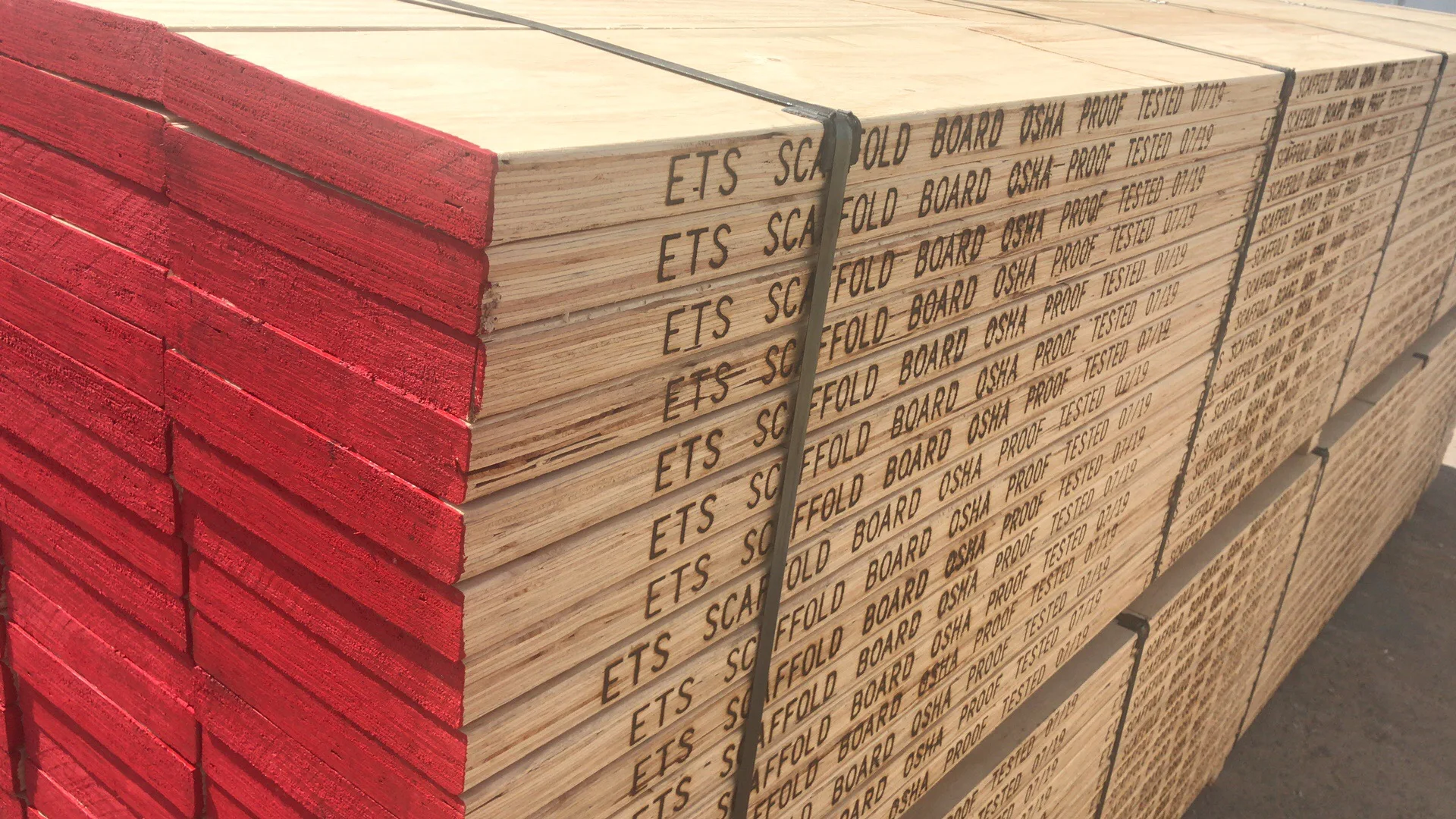 BS 2482 BS 2482  LVL Scaffolding  Boards Wooden Plank