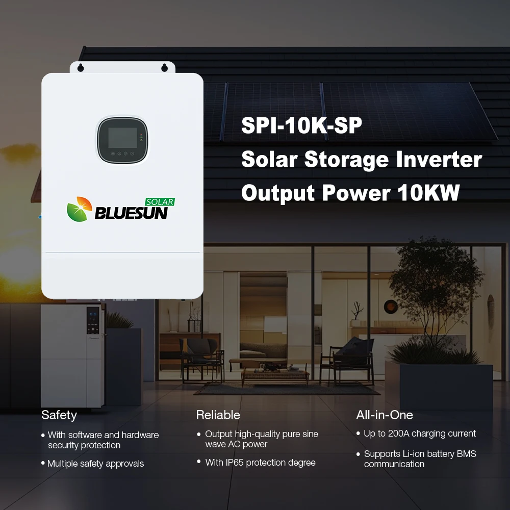 Most efficient  8kw 10kw off grid solar power inverter single phase solar inverter for home