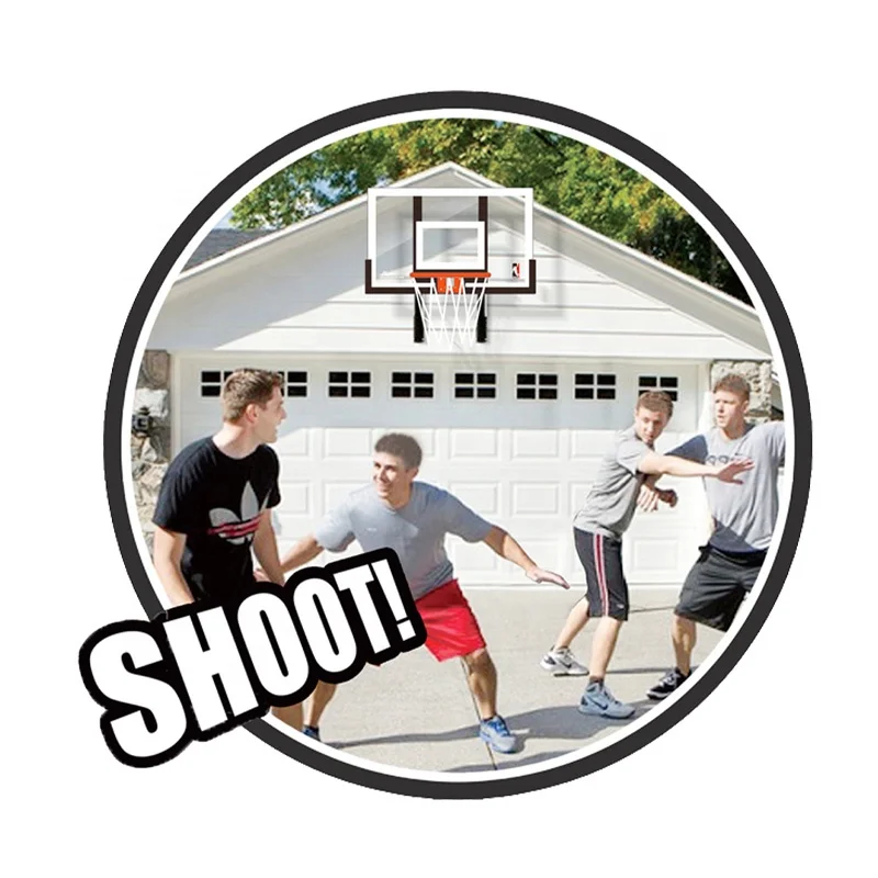 55 CM Movable arm lift basketball board wall type outdoor portable adjustable basketball board for kids adults