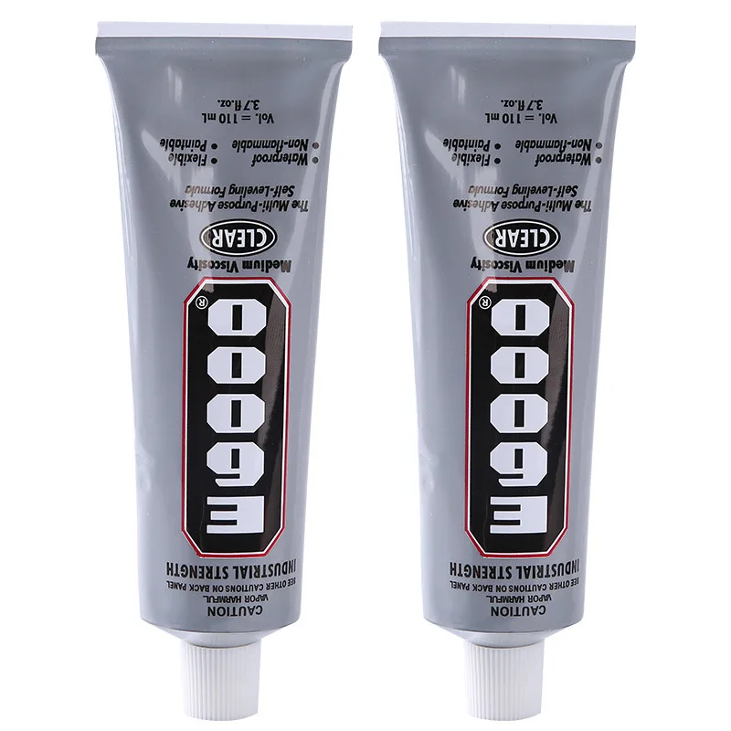 Wholesale Used for jewellery E6000 clear Glue 9ml 29ml 110ml wholesale Multi purpose Transparent e6000 glue