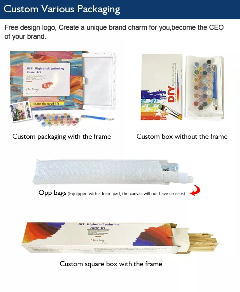 custom Mediterranean Sea Landscape DIY Painting By Numbers Kits  For Home Wall Decor Gift handPaint On Canvas